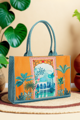 MAHRAB FLORAL CANVAS - M132